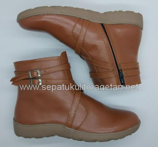 Sepatu Kulit Boots Eksklusif Wanita BL30